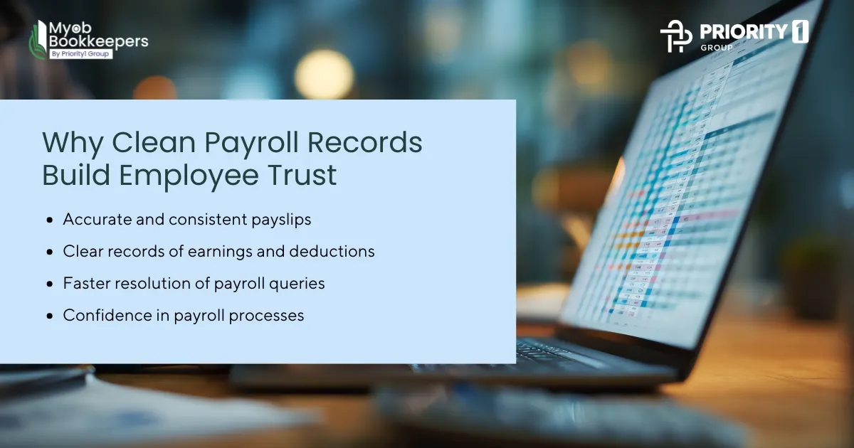 Why Clean Payroll Records Build Employee Trust 